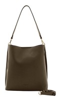 Seidenfelt Manufaktur Nelma Hobo Bag UmhäNgetasche Tasche Khaki Green Taupe Neu