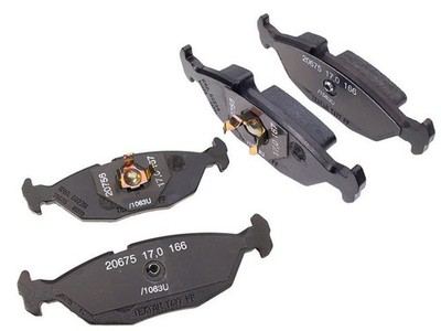 Rear Textar Brake Pad Set fits BMW 325i 1987-1993 E30 19MHBX