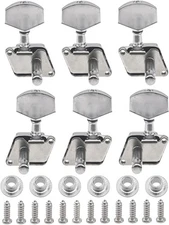 6Pcs Tuning Pegs for Epiphone Les Paul Electric or Acoustic Guitar Silver