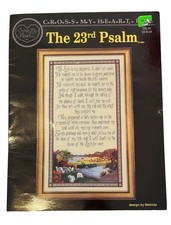 Cross My Heart Counted Cross Stitch The 23rd Psalm Pattern Chart Lord Is My Shep