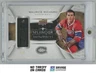 2017-18 UD Splendor Showpiece Autograph Relic Gold Maurice Richard /5 #SP-MR
