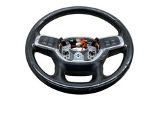 Dodge Ram 3500 2019-2022 volante de cuero con moldura cromada 6NK812X7AD