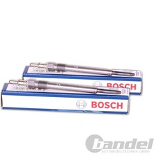 2x BOSCH GLÜHKERZE DURATERM passend für OPEL ZAFIRA TOURER C P12 1.6 CDTI