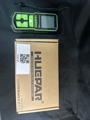 Huepar 330Ft Green Laser Measurement Tool with APP Control, 330FT,
