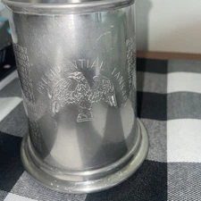 Vintage Tankard Viners Of Sheffield  the presidential   Pewter made in England
