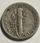 Key Variety 1941 S Mercury Silver Dime Very Fine VF With The Large S