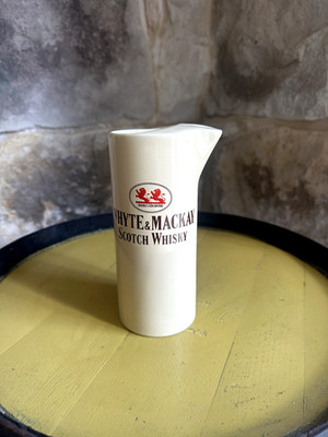 WHYTE & MACKAY SCOTCH WHISKY WATER JUG CERAMIC BY WADE PDM