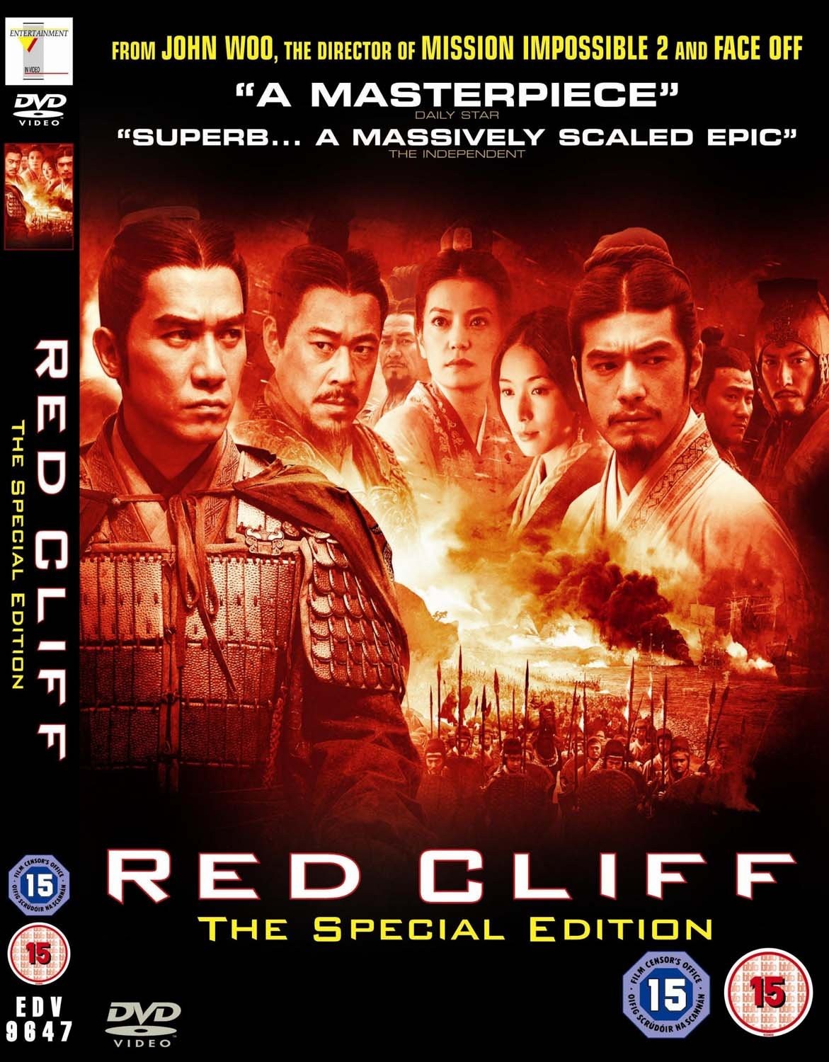 Red Cliff Special Edition (2 D Red Cliff (The Special Edition) DVD EDV9647 NEW