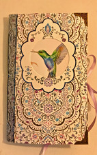 Junk Journal Handmade Watercolor Bird Theme