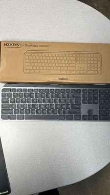 Logitech MX Keys Wireless Keyboard for Business Graphite