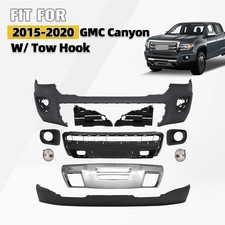 Front Bumper Cover Lower Valance Assembly For 2015-2020 Gmc Canyon W Tow Hook