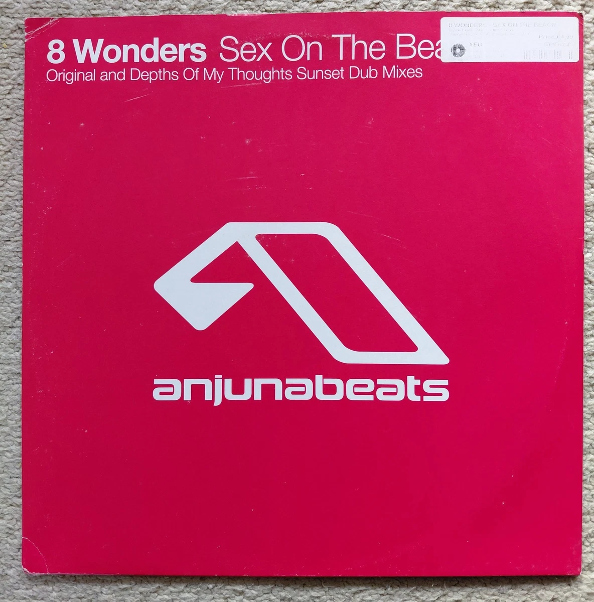 洋楽 8 Wonders - Sex On The Beach 12\" ANJUNA 洋楽 8 Wonders - Sex On The Beach 12