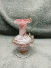 Venetian Art Glass Cruet Mini Pitcher Murano Italy — photo 1