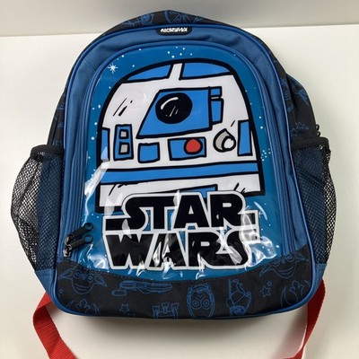 American Tourister Star Wars R2D2 Blue 15”x12” Backpack