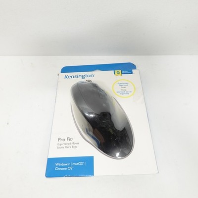 Kensington Pro Fit Ergo Wired Mouse New Sealed K75403WW