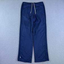 Vintage Nike Dri-Fit Women's Athletic Track Pants Navy Size M Zip Hem Y2K Retro