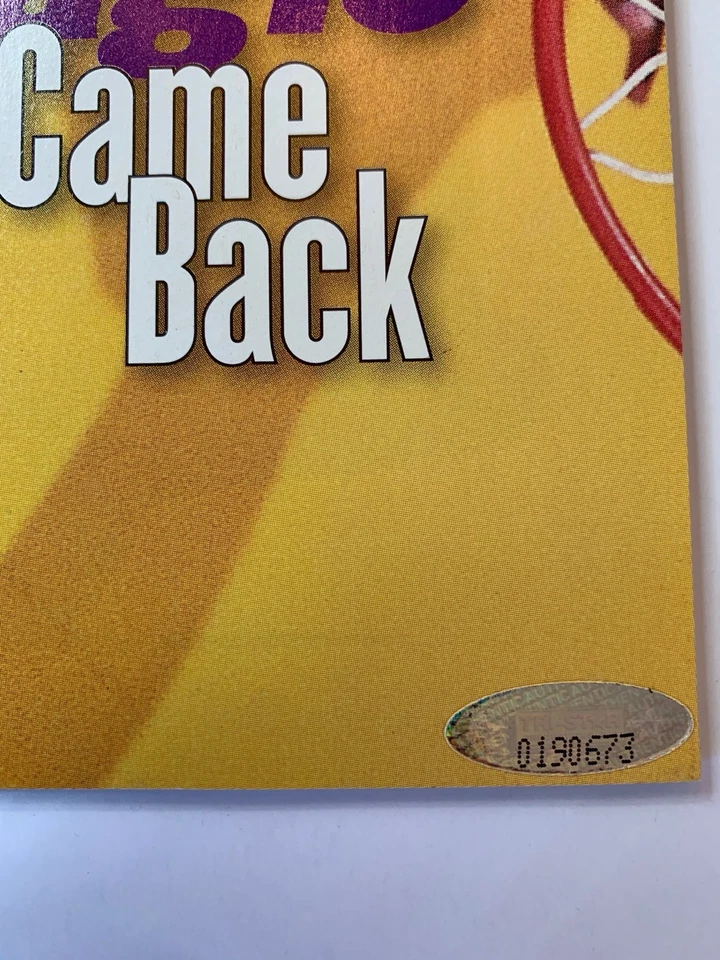 Magic Johnson signed Sports Illustrated autographed SI magazine PSA TriStar - Image 4 of 4