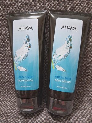 2 ct. AHAVA OCEAN MIST BODY LOTION 6.8 oz.