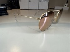 RAY-BAN RB 3447 112/Z2 GOLD MIRRORED AUTHENTIC SUNGLASSES 50-21 99