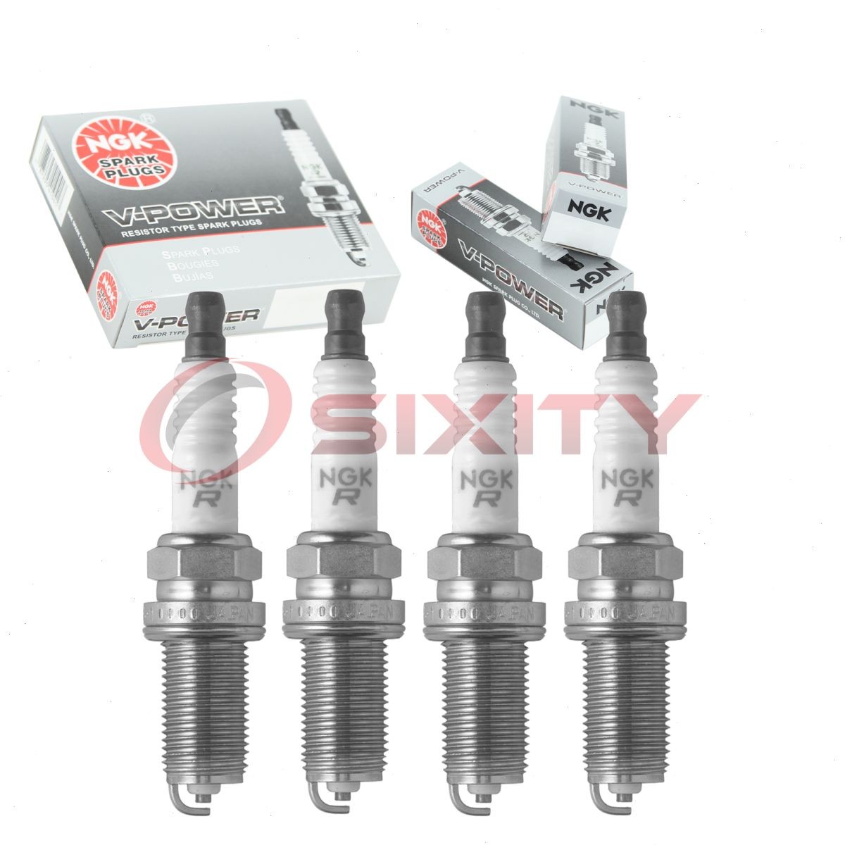 4 pc NGK 95945 LFR5A-11 BLYB V-Power Spark Plugs for REC10YC4 K5RTM oi