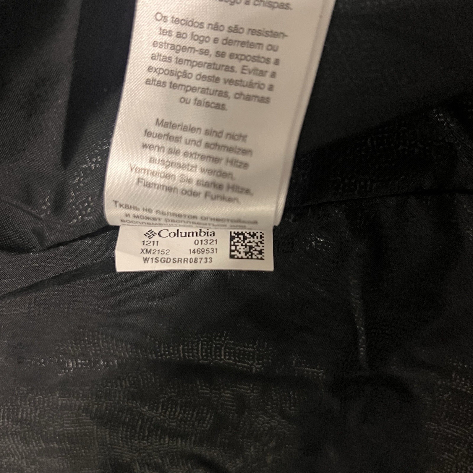 Washington Huskies Columbia Men’s Medium Jacket Omni Tech Windbreaker Full Zip thumbnail 13