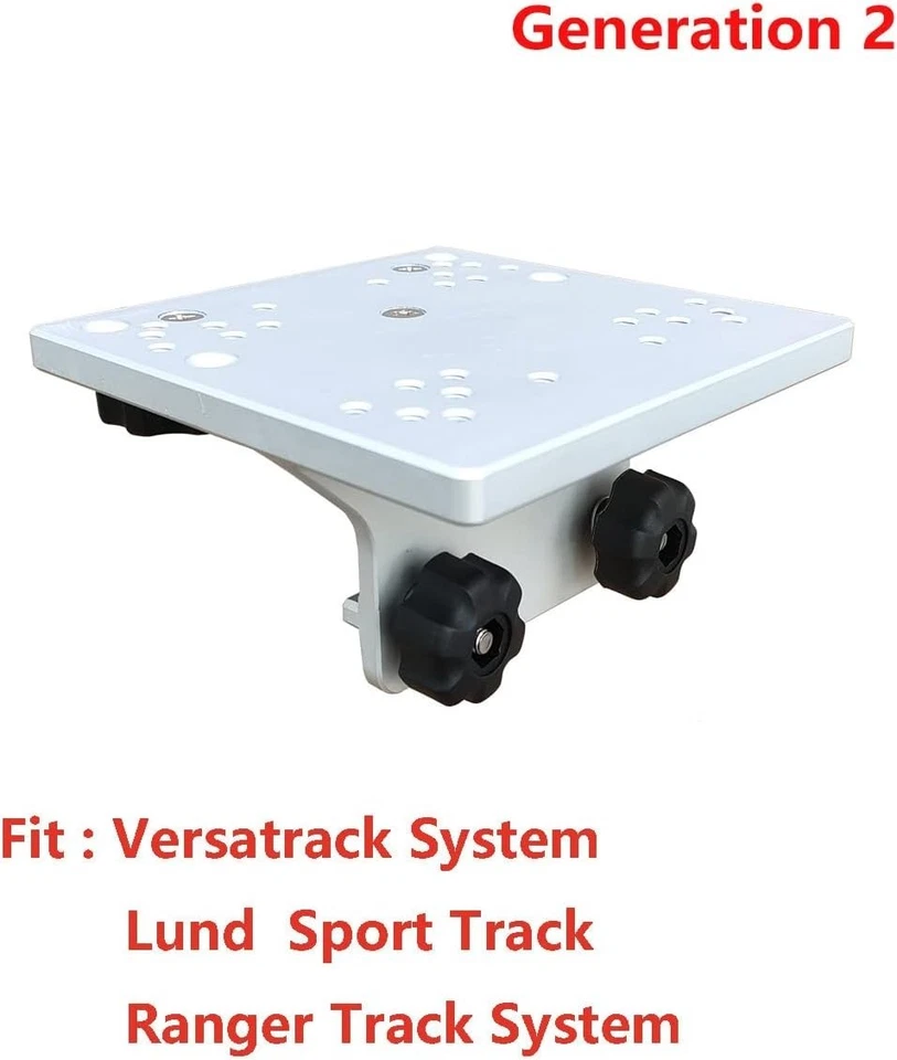 Universal Aluminum Downrigger Bracket for 90° Boat Track Systems - Gen 2 - Imagem 4 de 4