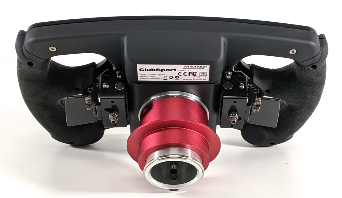 FANATEC ClubSport Formula Carbon 【美品】 Fanatec F1 ClubSport Formula Carbon Steering Wheel | eBay