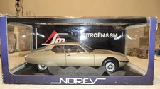 1/18 NOREV CITROEN SM, NEW, Box Wear, Golden Leaf, Beautiful, See Description!!
