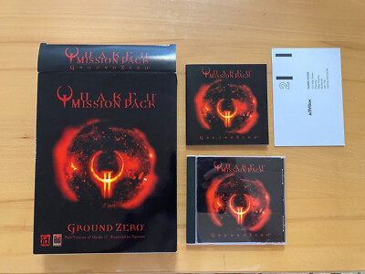 Quake 2 II Mission Pack Ground Zero AddOn Big Box PC OVP CIB englisch