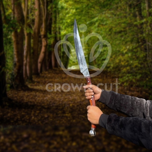 Handmade Carbon Steel Viking Outdoor Jungle Survival Forest Machete Sword - Picture 2 of 5