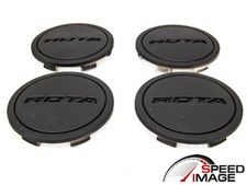 Rota Wheels Z Center Caps Flat Black Replacement G Force Grid V Titan Dpt