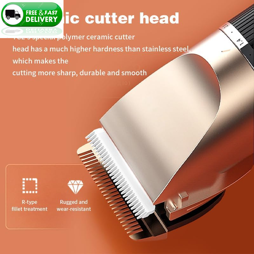 Rechargeable Cordless Dog Grooming Clippers Kit Low Noise Pet Trimmer with Combs - Picture 3 of 7