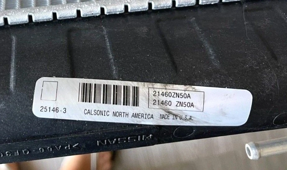 NUEVO | RADIADOR NISSAN MAXIMA 2016-2022, 21460ZN50A, 21460-ZN50A ORIGINAL EM Foto 3 de 4