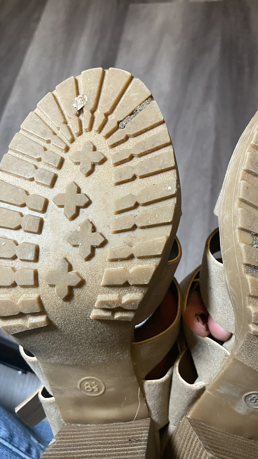 WOMENS UNIVERSAL THREAD MICROSUEDE OPEN TOE ANKLE… - image 13