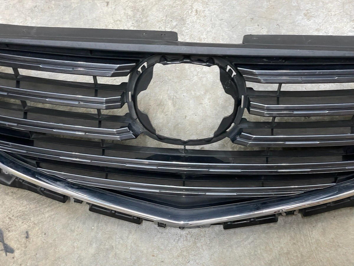 2013-2016 Mazda CX5 CX-5 Front Bumper Upper Grille Chrome Black