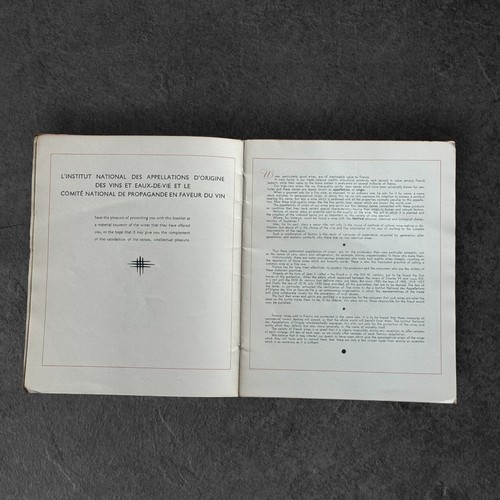 Introducing French Wines 1954 France Maps History Bordeaux Champagne + Booklets - Picture 5 of 8