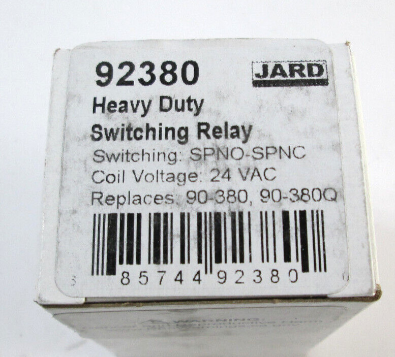Lot of 10* JARD Heavy Duty Switching Relay - 92380 - Replaces 90 