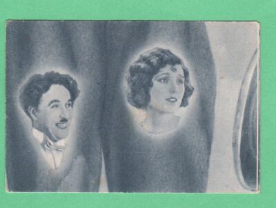 1920's Amatller Charlie Chaplin Spanish Picture Puzzle Card # 11
