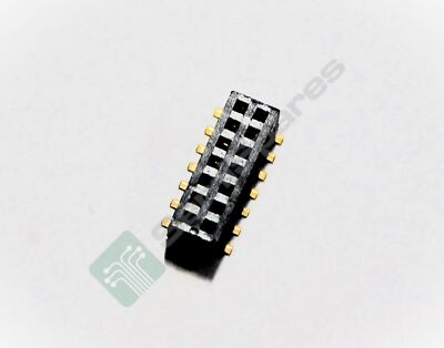 24 pcs. CONN RCPT 14POS 0.05 GOLD SMD