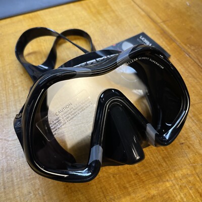 Atomic Aquatics Venom Dive Mask - Black/Gray - Scuba and Snorkeling 04-0150-00