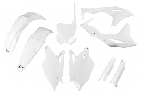 kit plastiche carene FULL Kawasaki KXF 250 2017 Ufo Plast bianco