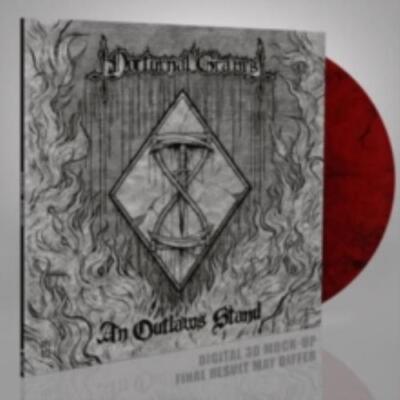 NOCTURNAL GRAVES: AN OUTLAW'S STAND (RED/BLACK VINYL) - LP vinyl SEALED