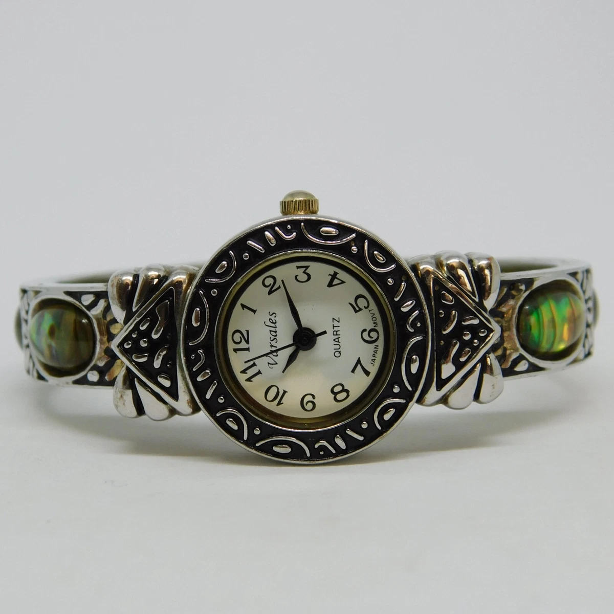 Varsales Mother of Pearl Inlay Quartz Women s Watch Sz. 5 1 2