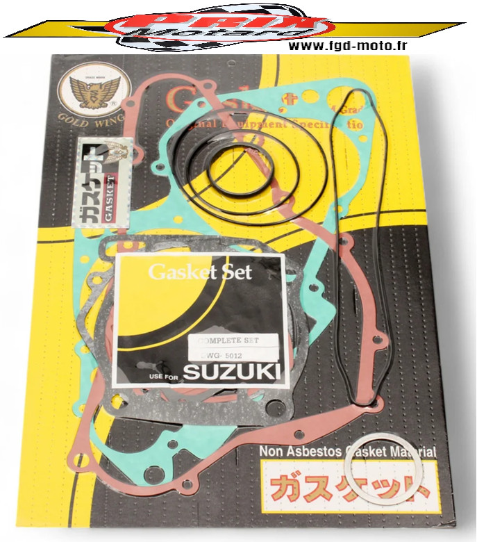 Pochette joints complète Suzuki RM 250 idéale pour réfection moteur cross 1999-2000