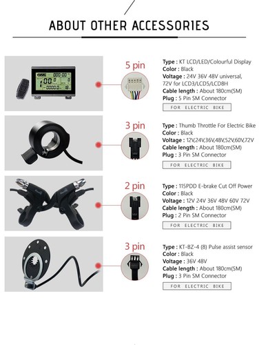 Rear Cassette Hub Motor Wheel 36V/48V 250W 350W 500W Ebike Conversion Kit - 第 14/20 張圖片