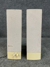 Infinity IBM Ivory AF-60128   Desktop PC Computer Speakers Pair
