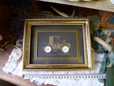 Ken Broadbent Corniciato Firmato Lohner PORSCHE 1900 OROLOGIO OROLOGERIA PARTI ARTE