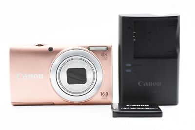 Canon PowerShot A4000 IS 16.0MP Digital Camera - Pink for sale 