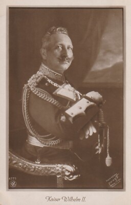 ***ORIGINAL POSTCARD***KAISER WILHELM II. VON PREUSSEN-ADEL-ROYAL-GERMANY