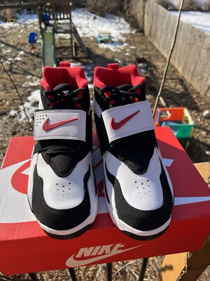 Nike Air Diamond Turf 49ers DS Size 11 Deion Sanders White Red